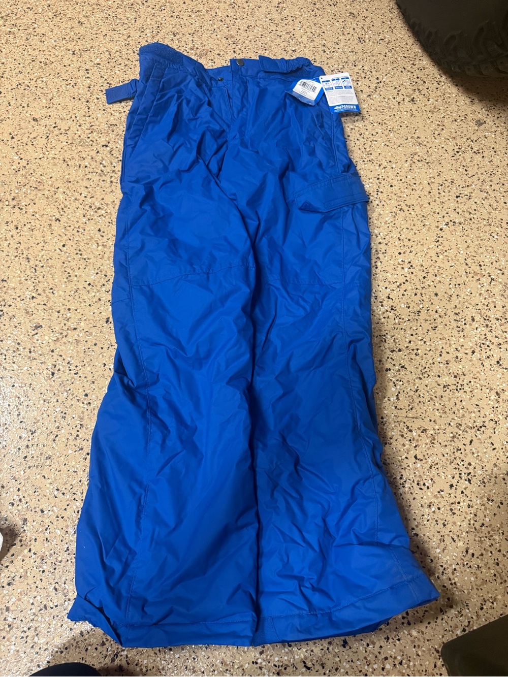 Columbia Royal Blue Kids Snow Pants